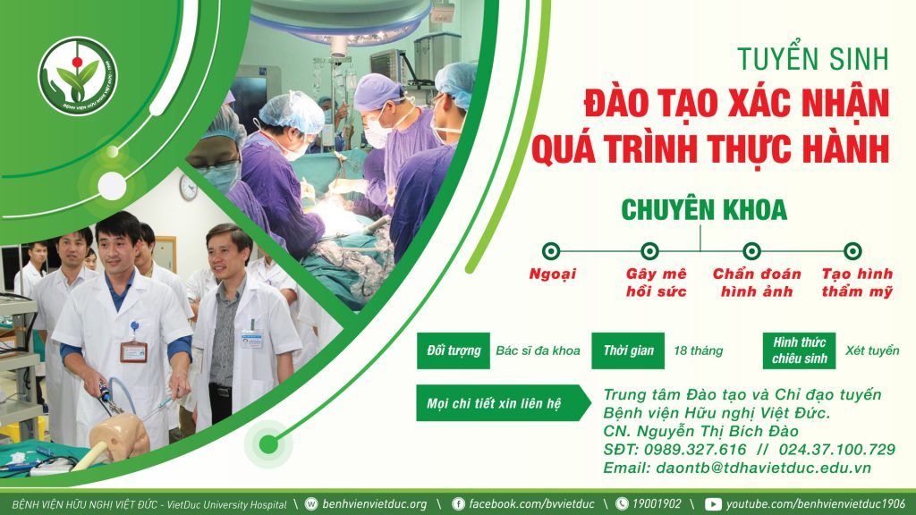 Tuyển sinh đào tạo xác nhận quá trình thực hành